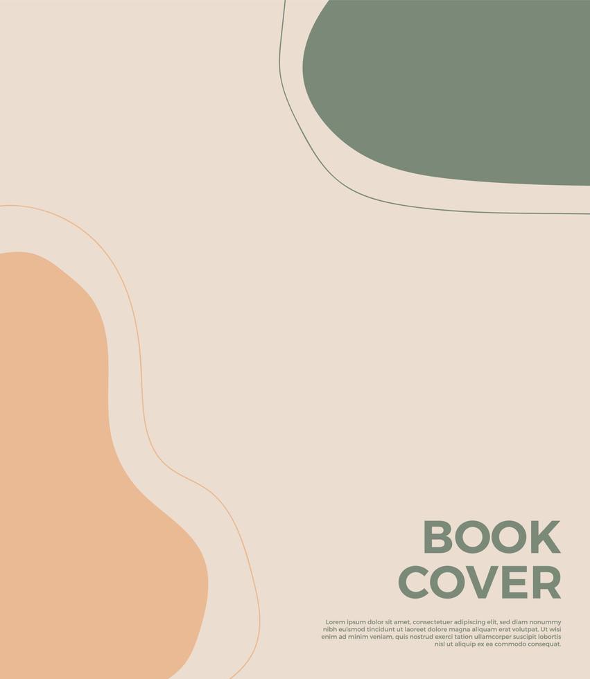 Notebook Cover Illustration Design vector