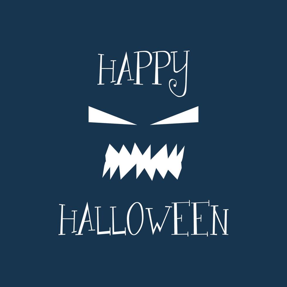 Halloween Poster Background Design vector