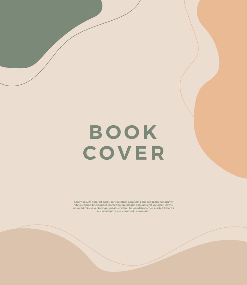 Notebook Cover Illustration Design vector