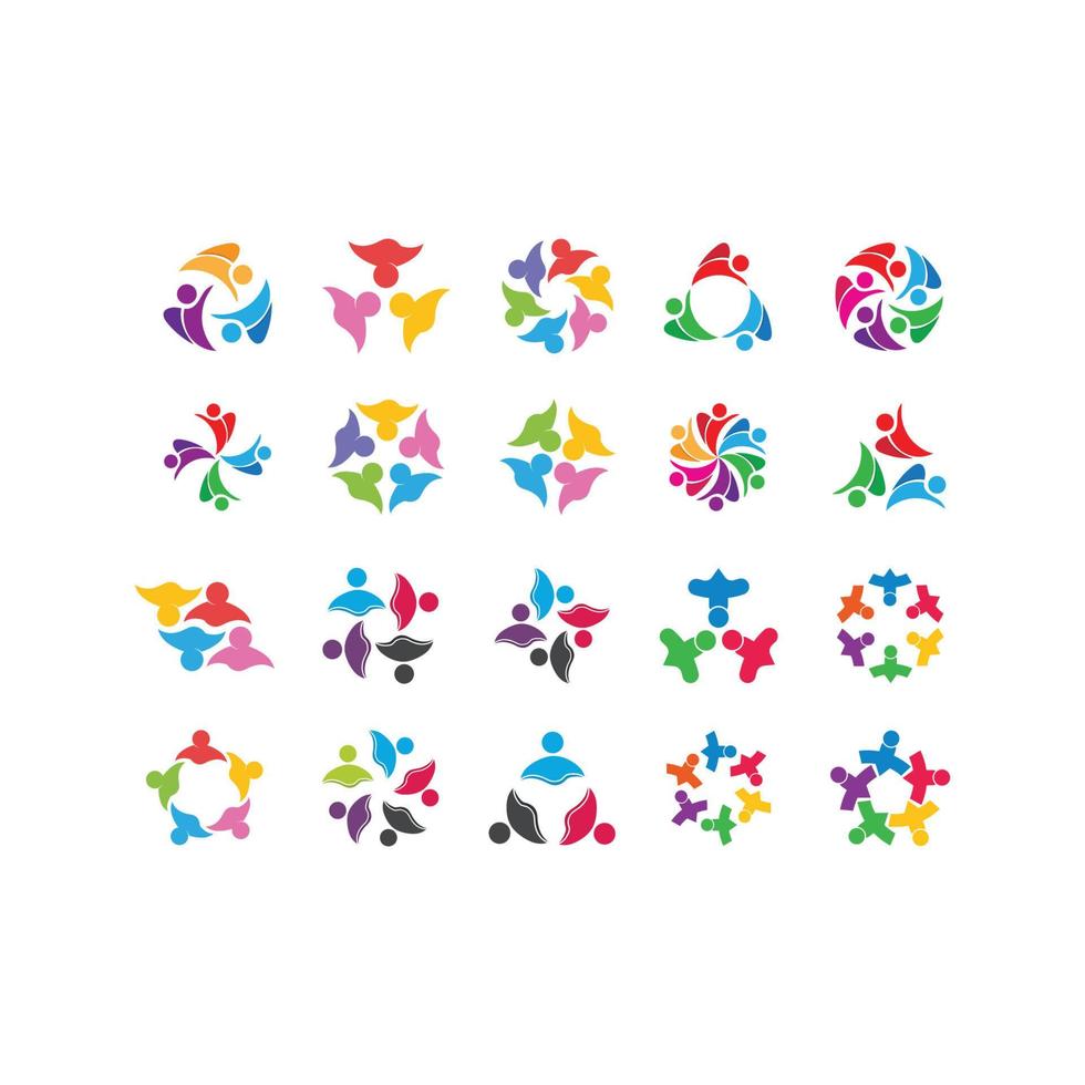 Community logo and symbol vector