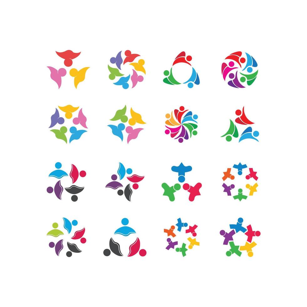 Community logo and symbol vector