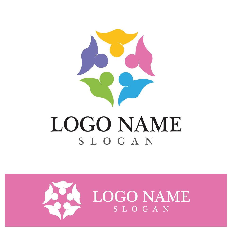 Community logo and symbol vector