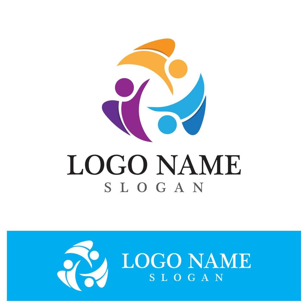 Community logo and symbol vector