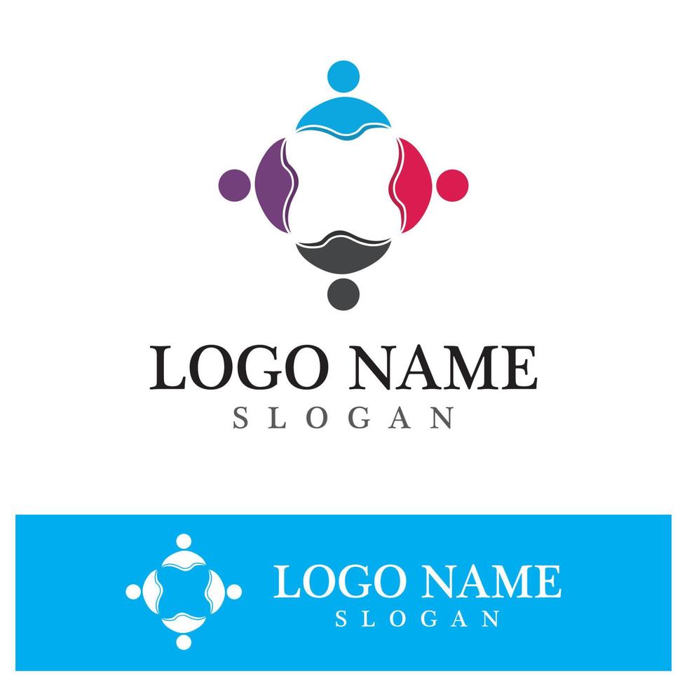 Community logo and symbol vector