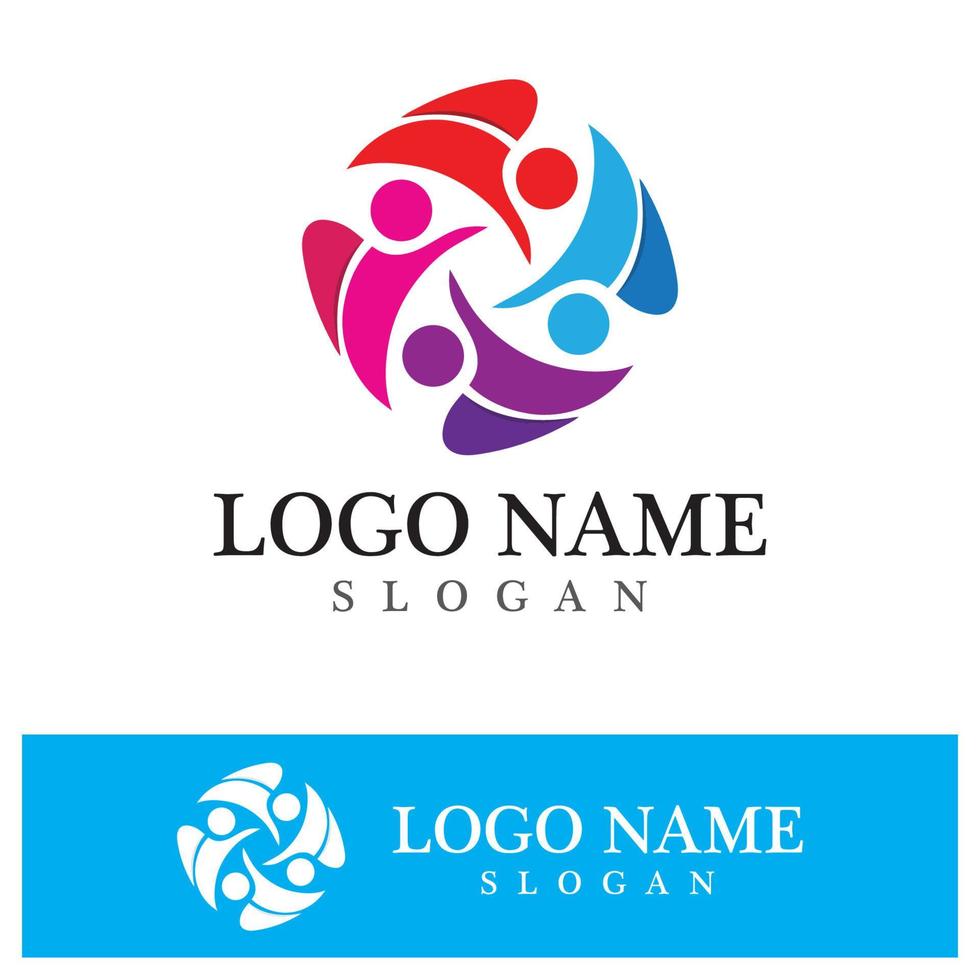 Community logo and symbol vector