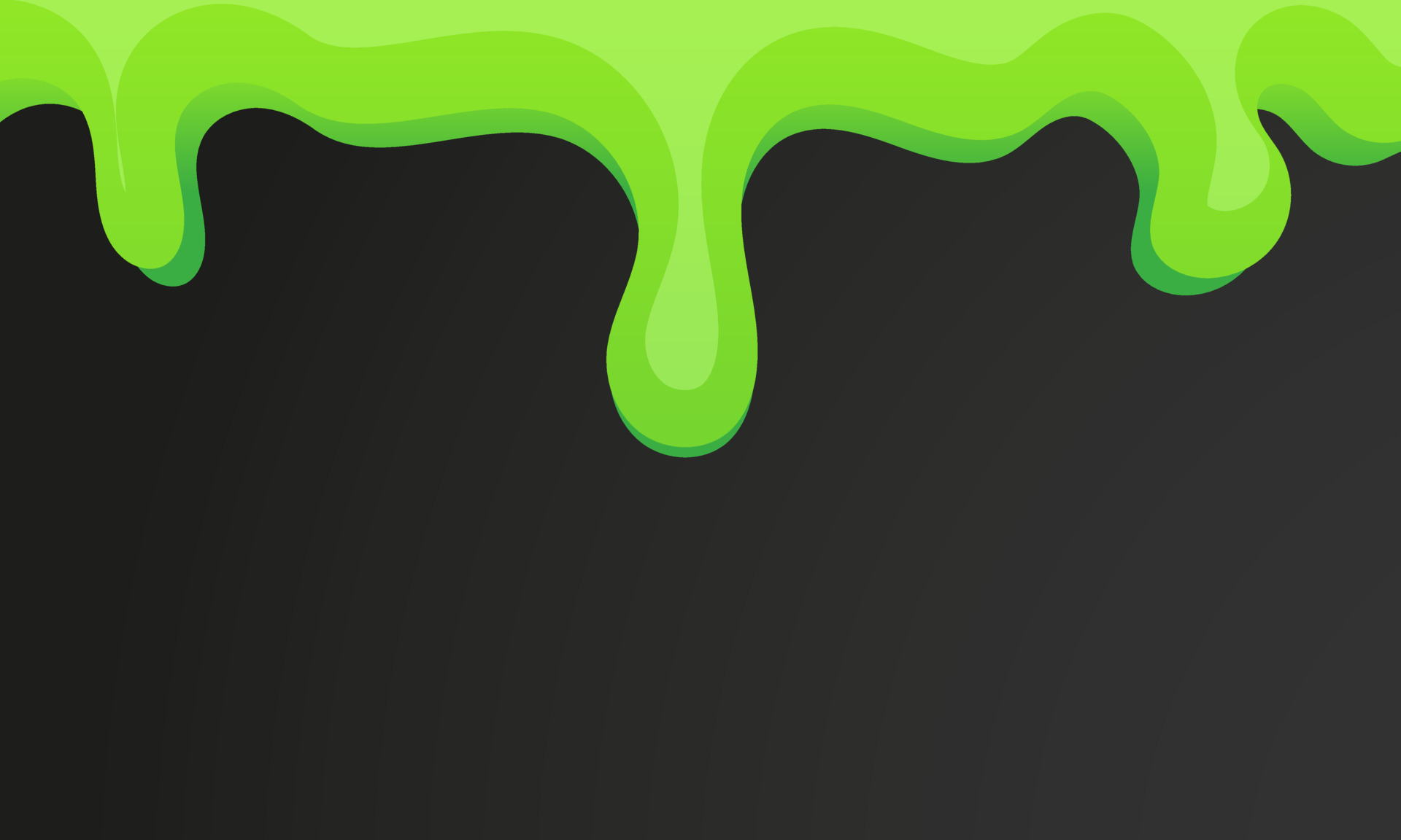 Slime background border frame and green mucus halloween. Ooze or goo