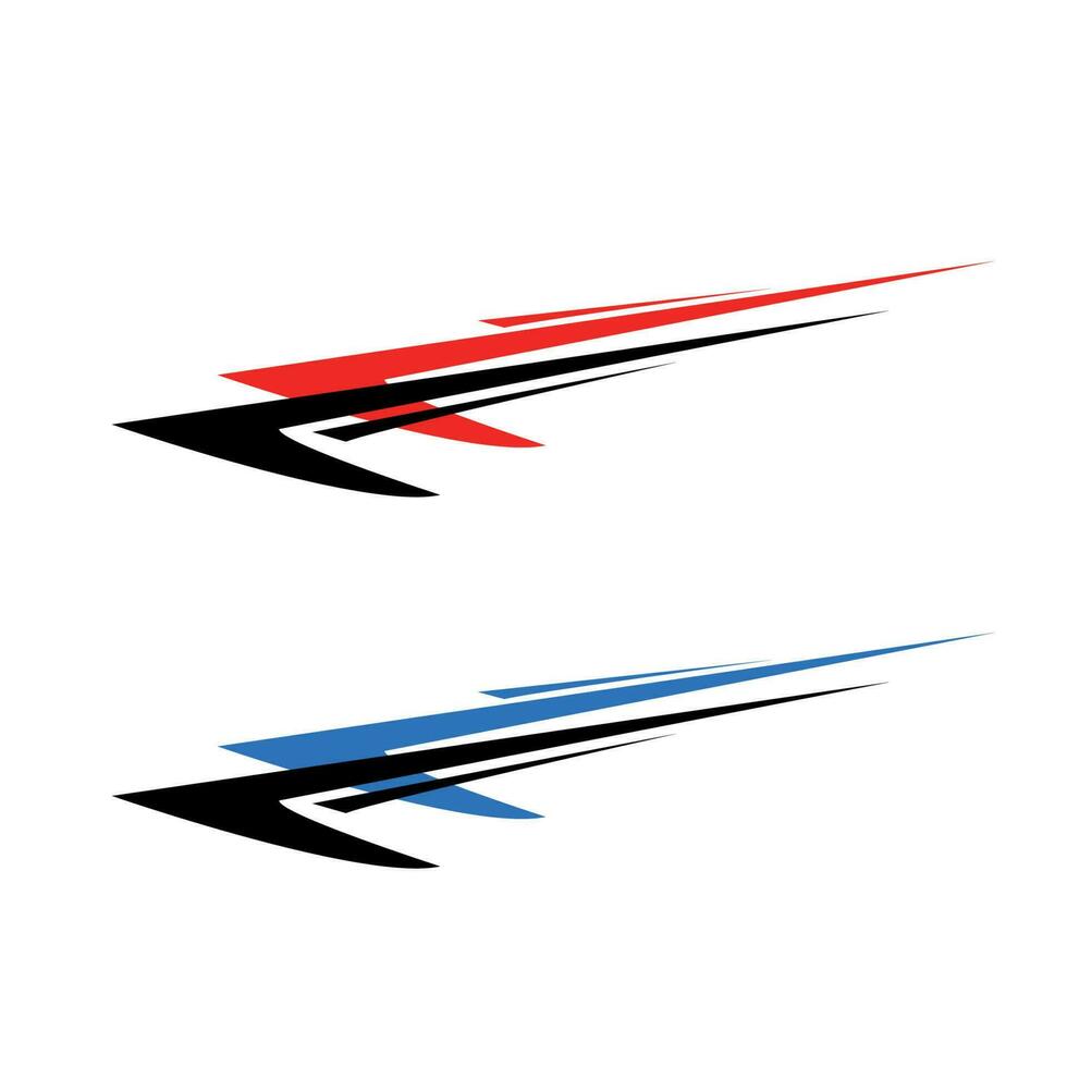 car wrapping sticker vector. modern car stickers vector