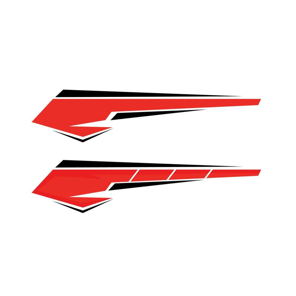 car body sticker vector. car modification sticker. 11762410 Vector Art