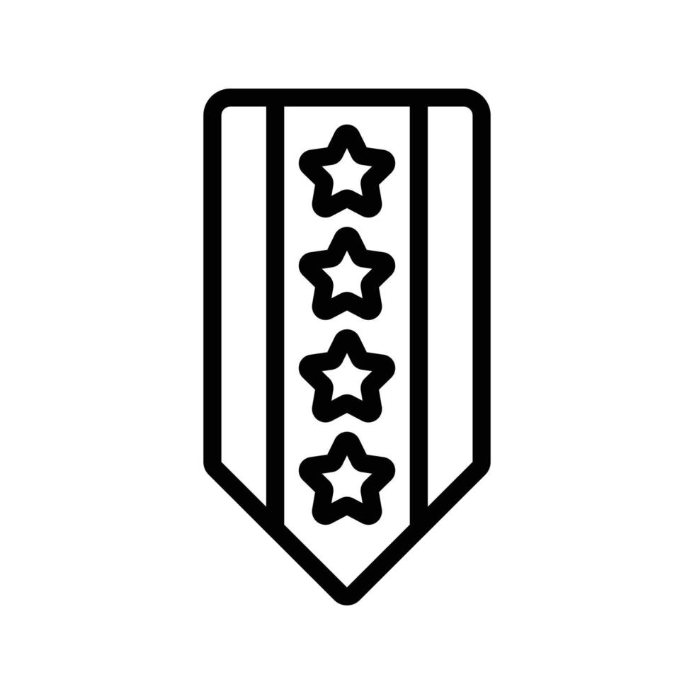 Military Rank Icon vector