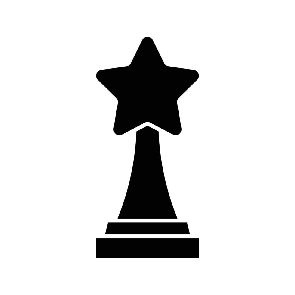 icono de premio trofeo vector