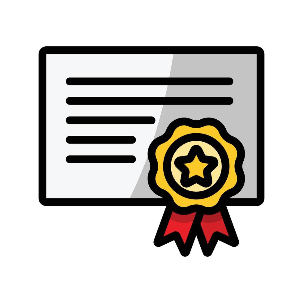 Certificate Award Icon vector
