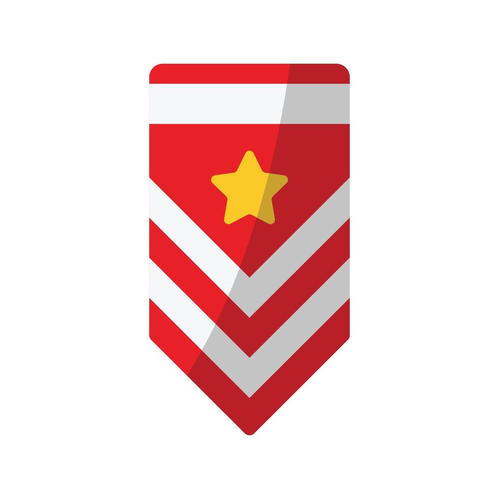 Military Rank Icon vector