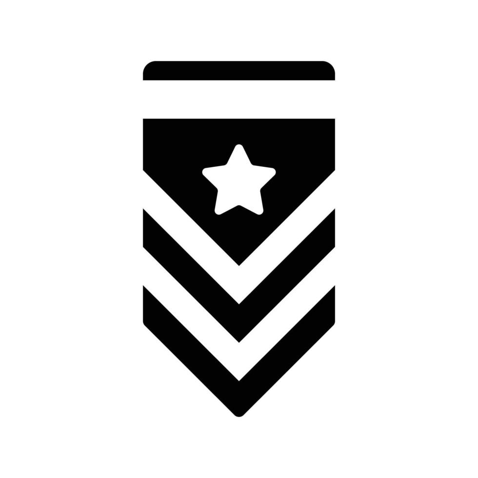 Military Rank Icon vector