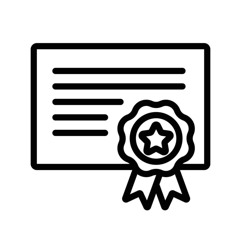 Certificate Award Icon vector