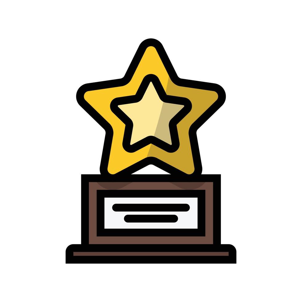 icono de premio trofeo vector