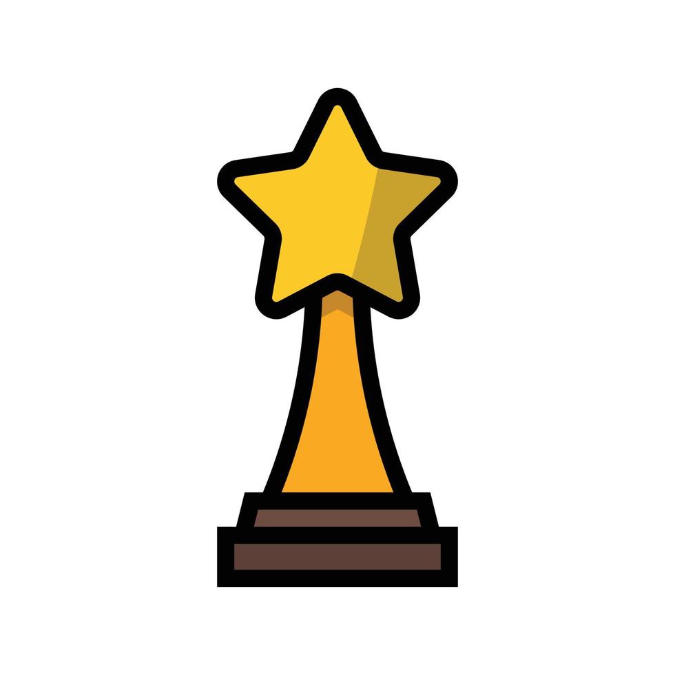 icono de premio trofeo vector