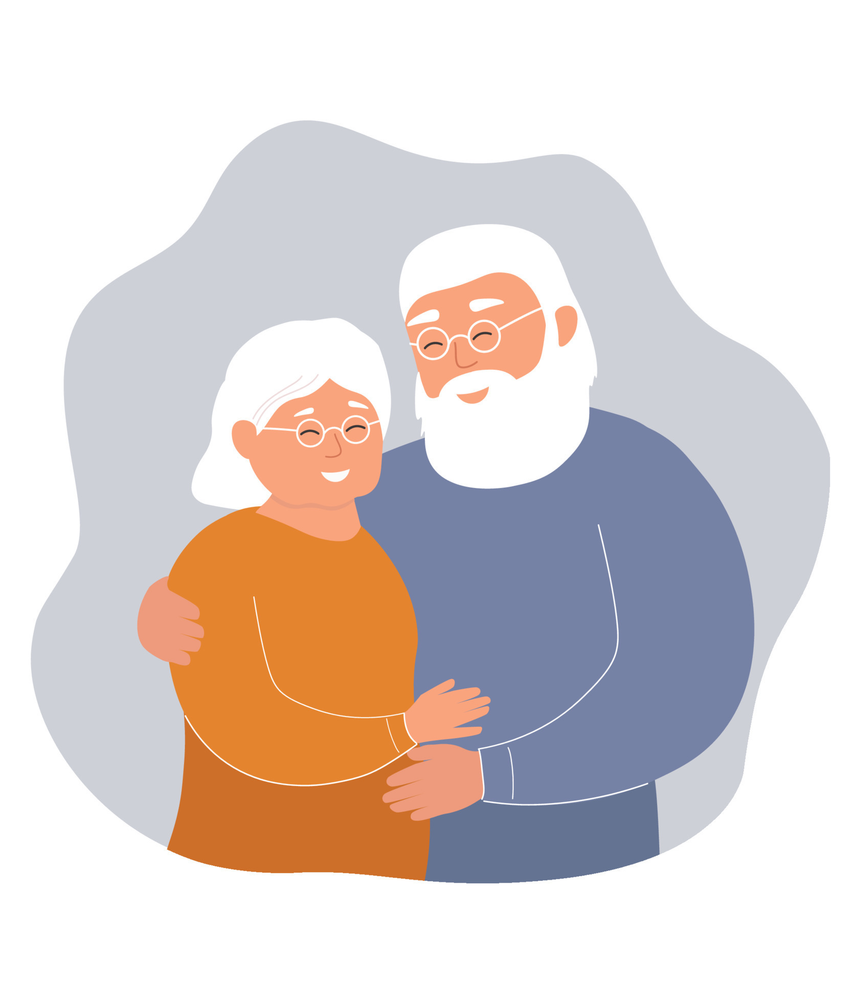 Happy old couple. Cartoon older grandparents hugging together on a white background. The concept of relationships, love, family. Vector illustration. 11763008 Vector Art at Vecteezy Happy old couple. Cartoon older grandparents hugging together on a white background. The concept of relationships, love, family. Vector illustration. 11763008 Vector Art at Vecteezy