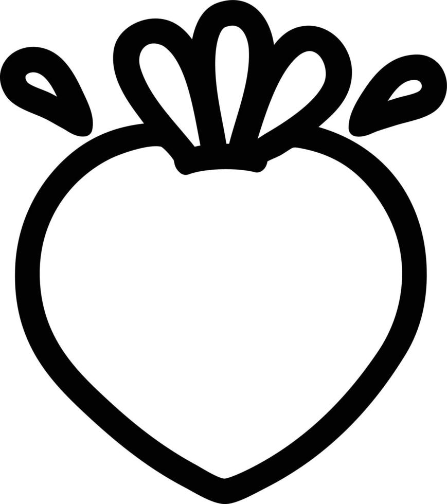 fresh fruit icon vector