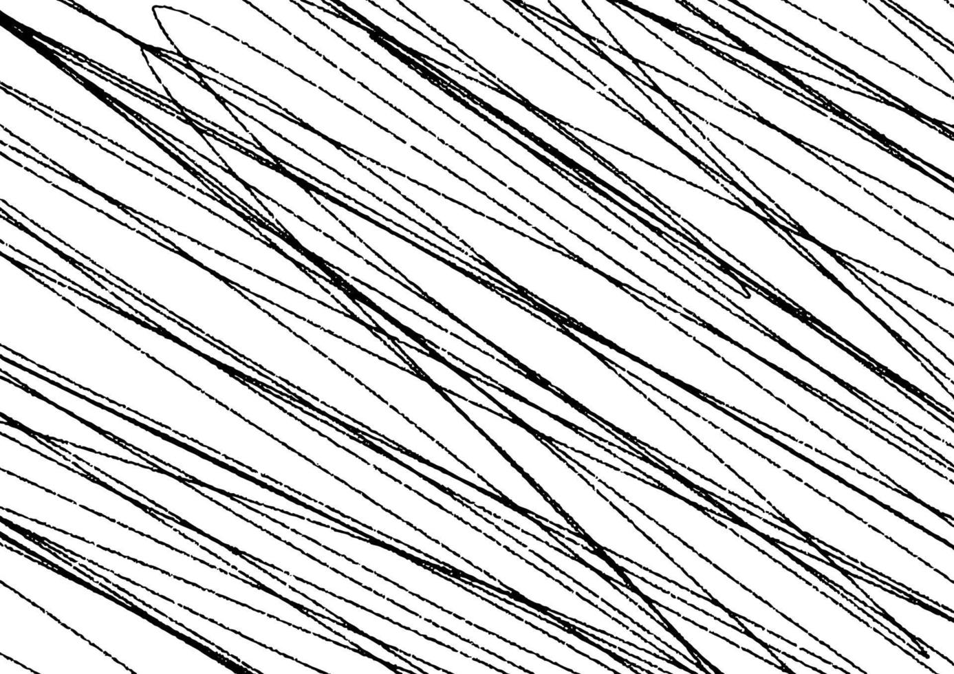 Abstract black pencil sketch on background vector