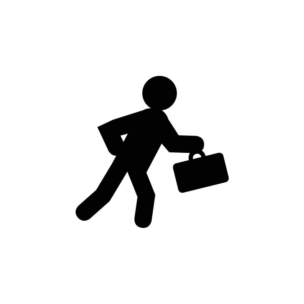 Businessman Professional Icon Illustration Vector Design For Web And Signs