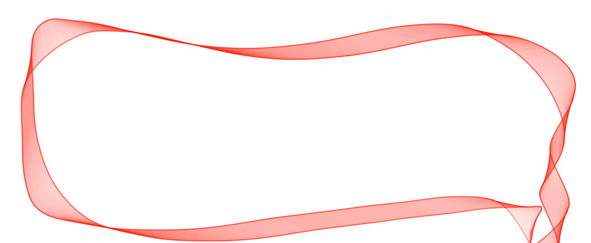 Free frame with bow and ribbon. Decorative holiday frame. 11766259 PNG