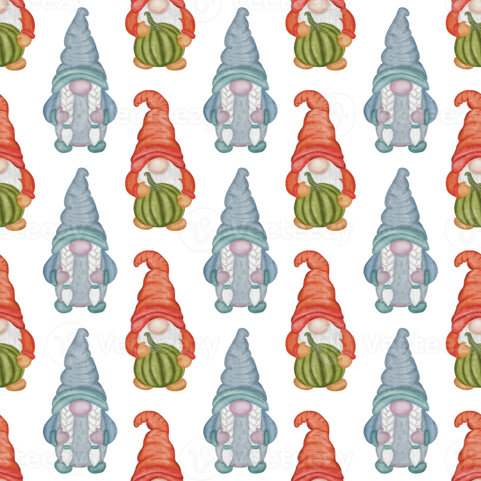 Autumn Fall Thanksgiving Seamless Repeat Pattern file png