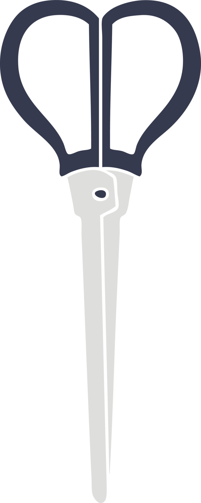 quirky hand drawn cartoon scissors 11767480 Vector Art at Vecteezy