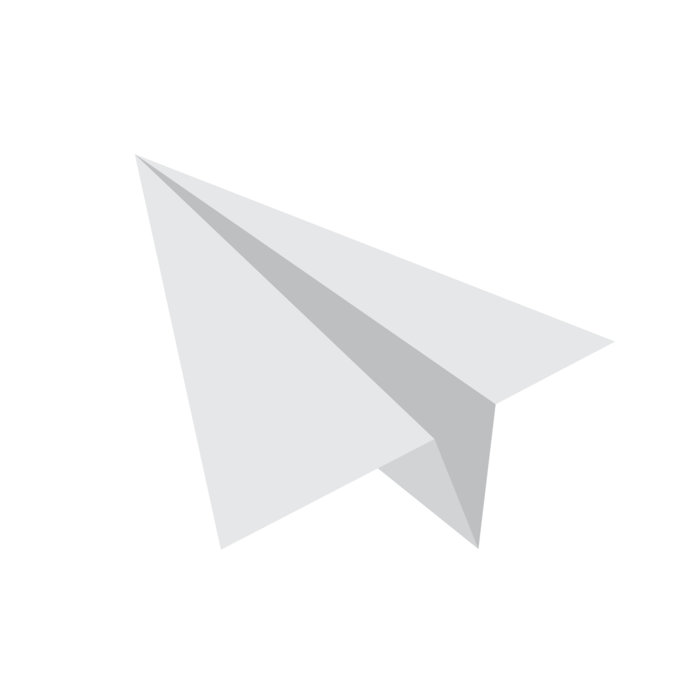 Paper plane pointing in different way . Business for innovative solution concept png