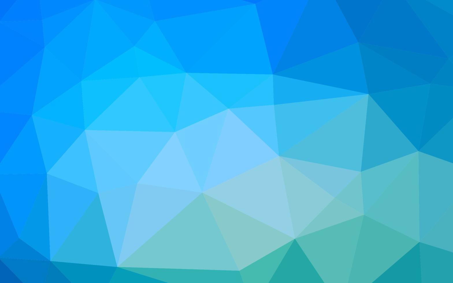 Light BLUE vector shining hexagonal template.