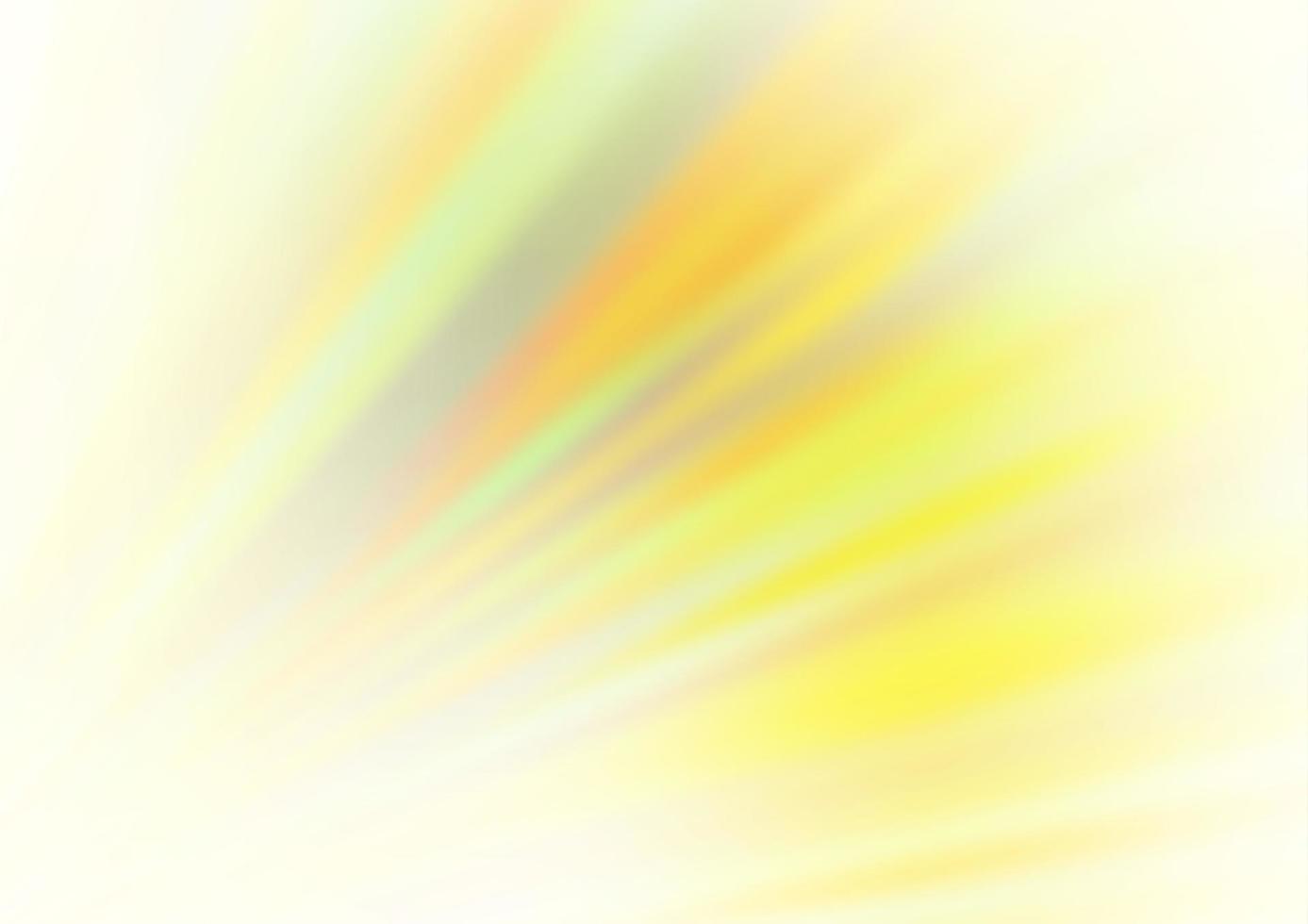 Light Yellow, Orange vector bokeh template.
