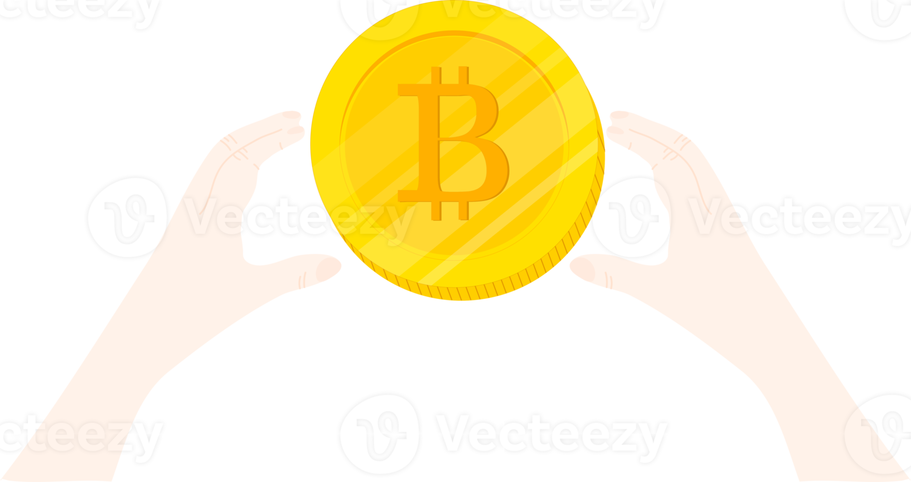 Bitcoin icon hand drawn design png