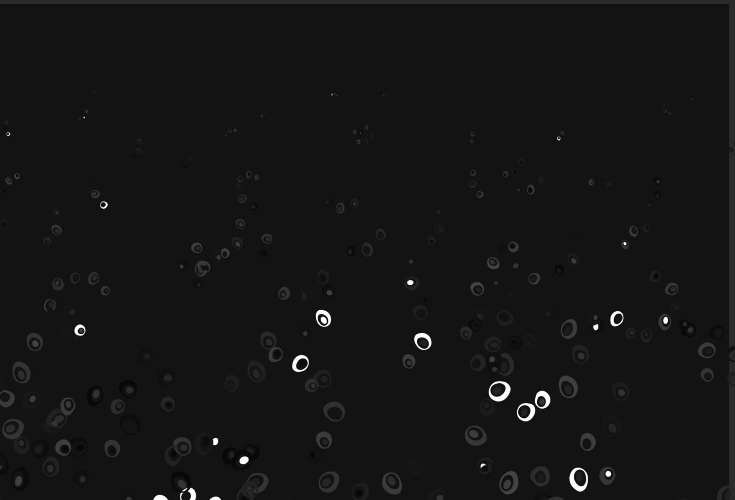Light Black vector texture with disks.