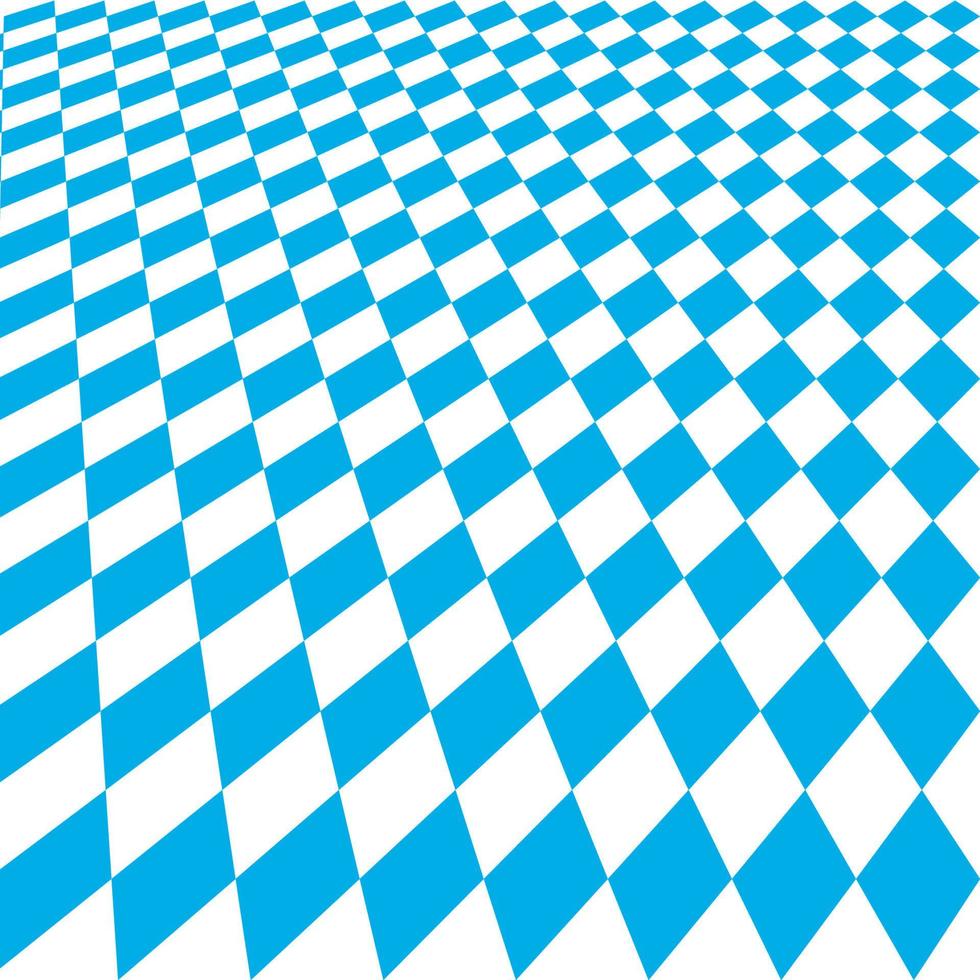 Special blue and white rhombus pattern background vector