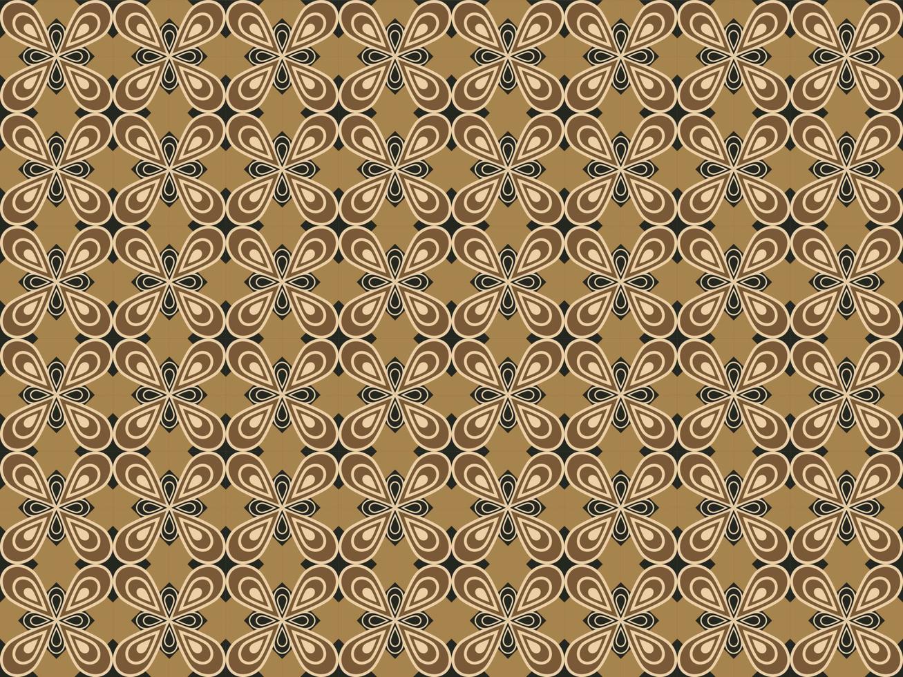 patrón de día batik abstracto geométrico tribal dibujado a mano elemento vectorial moda étnica asiática vector