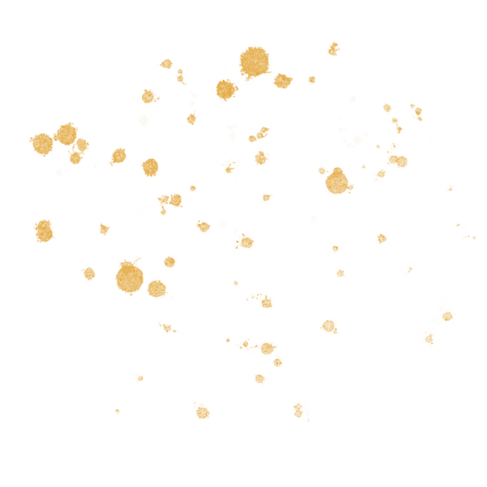 Gold Splatter Paint Splash png