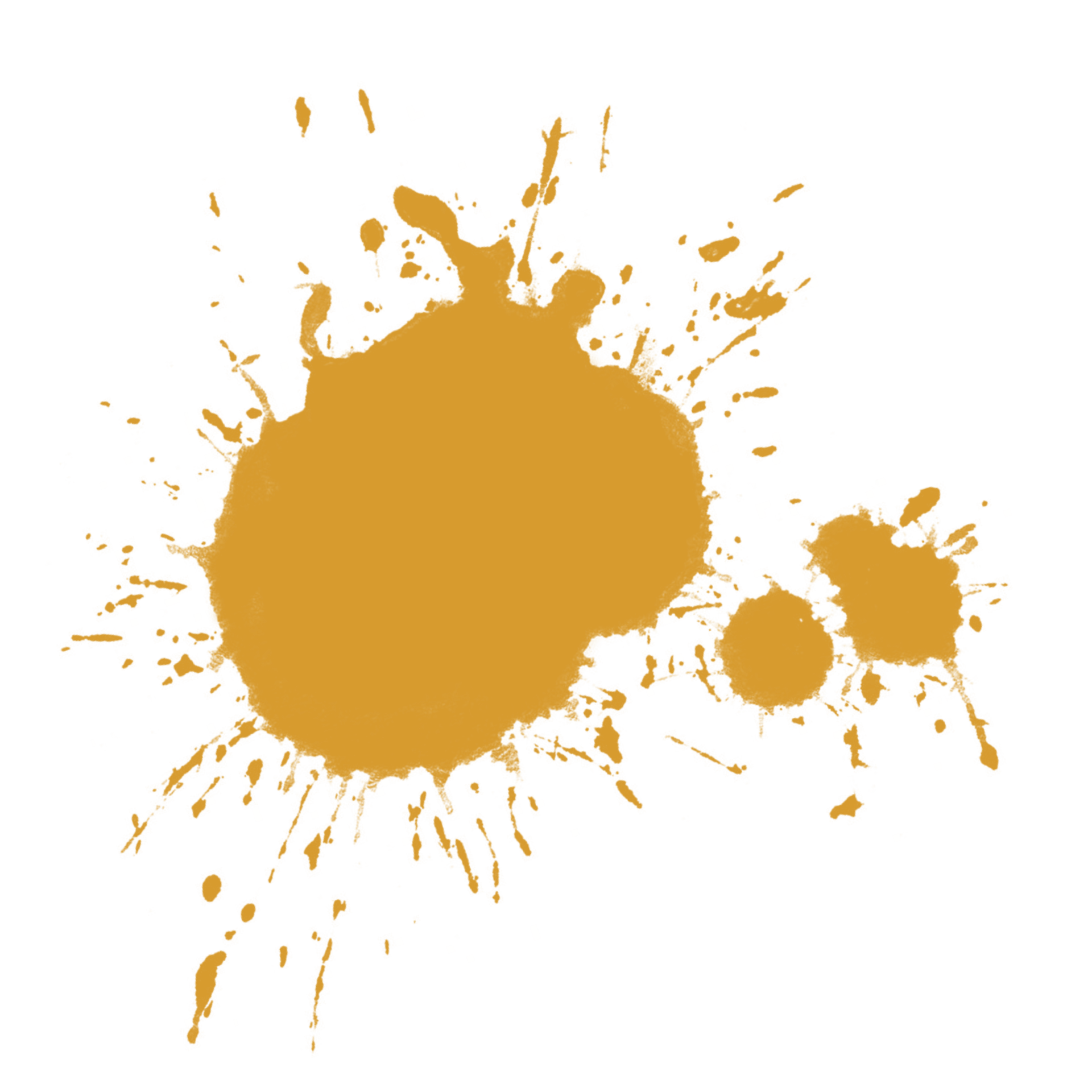 Gold Splatter Paint Splash 11769953 PNG