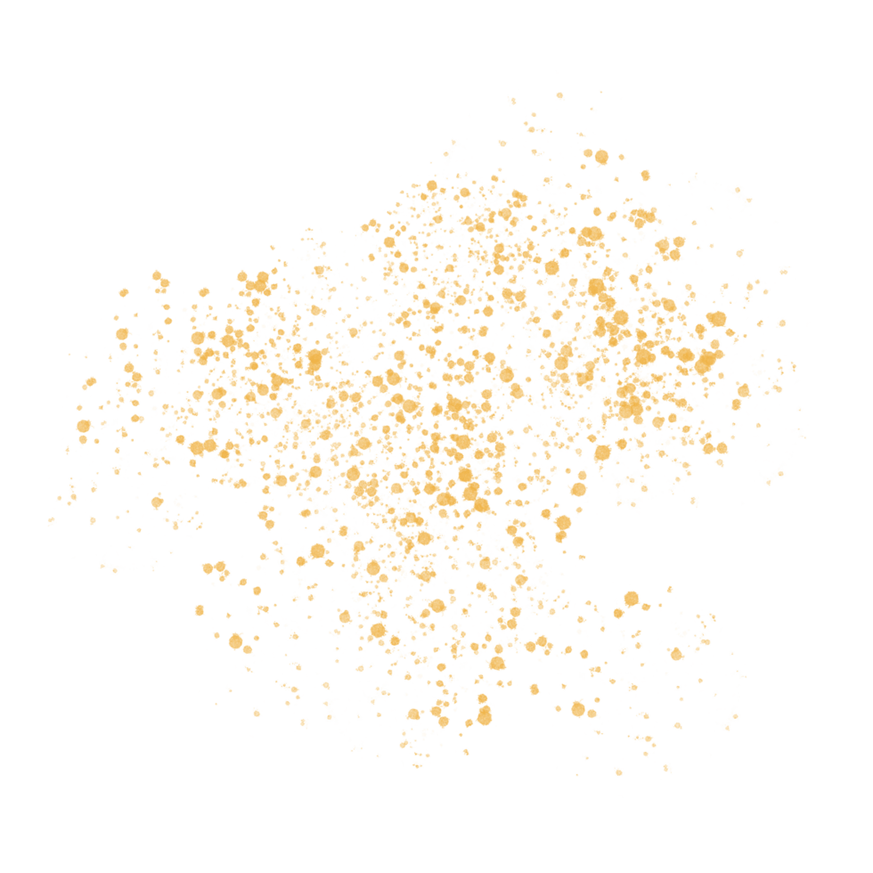 Goldspritzer Farbspritzer png