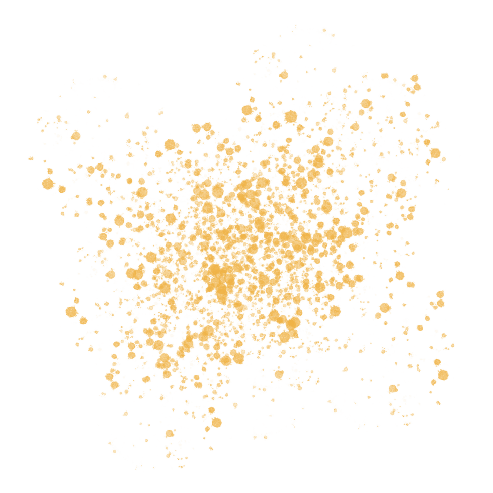 Gold Splatter Paint Splash png