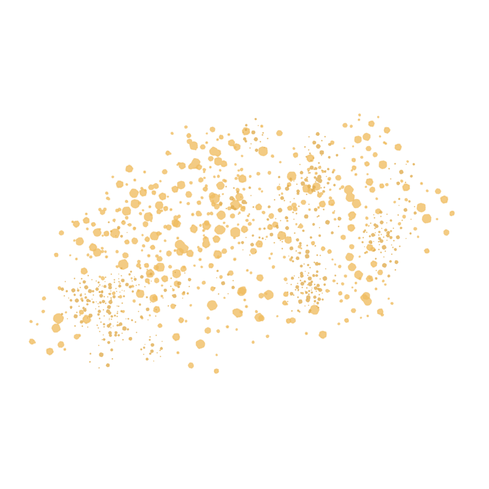 Gold Splatter Paint Splash png