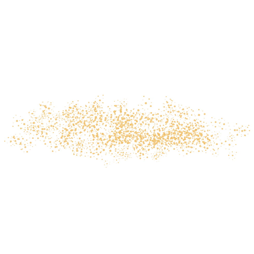 oro schizzare dipingere spruzzo png