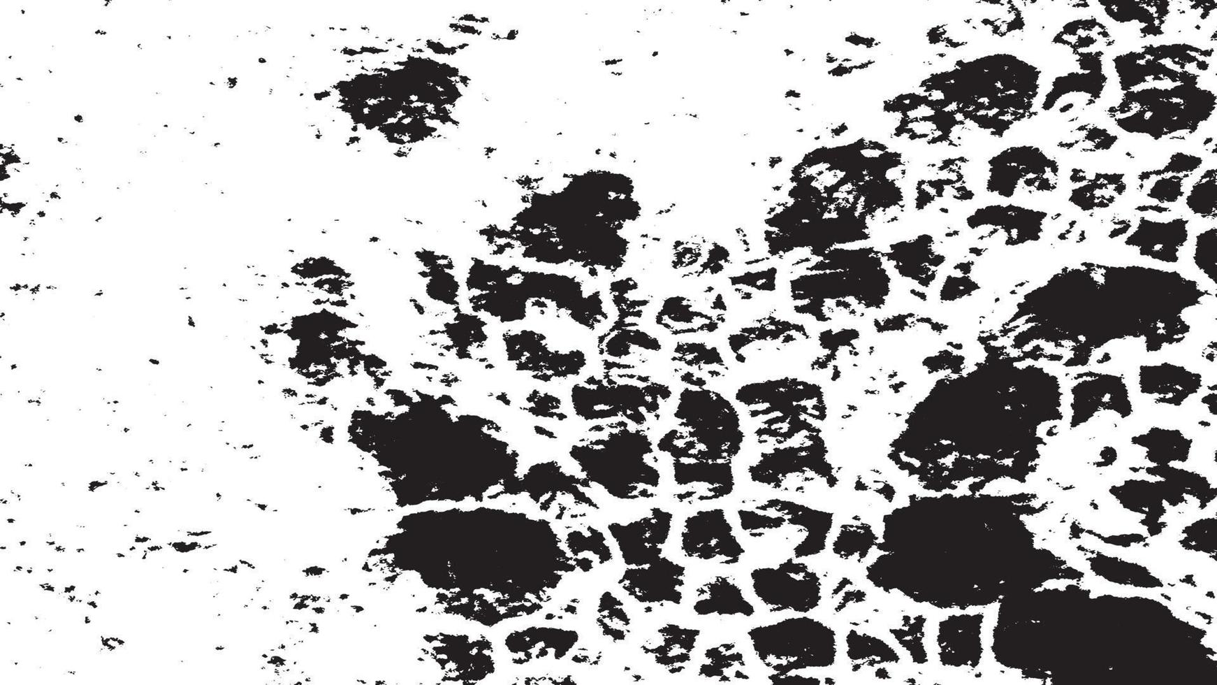 texturas grunge envejecidas retro, fondo grunge abstracto en blanco y negro, superposición de suciedad envejecida vectorial. vector