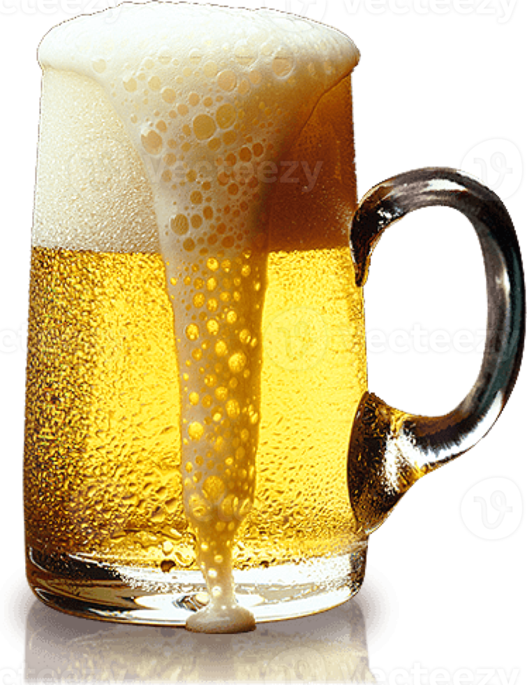 un bicchiere di birra png