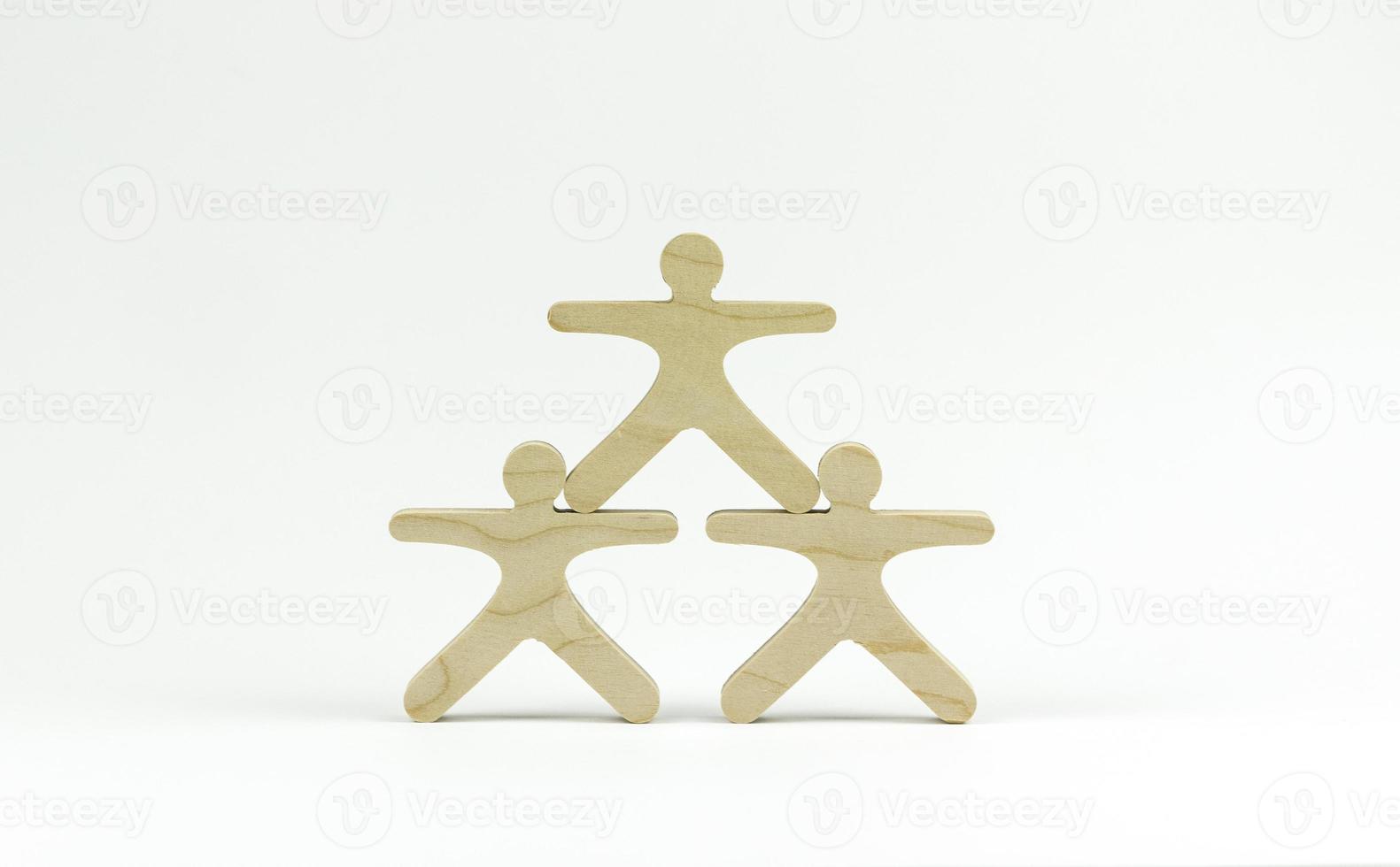 Business team people stand together. Brainstorming and supporting concept photo