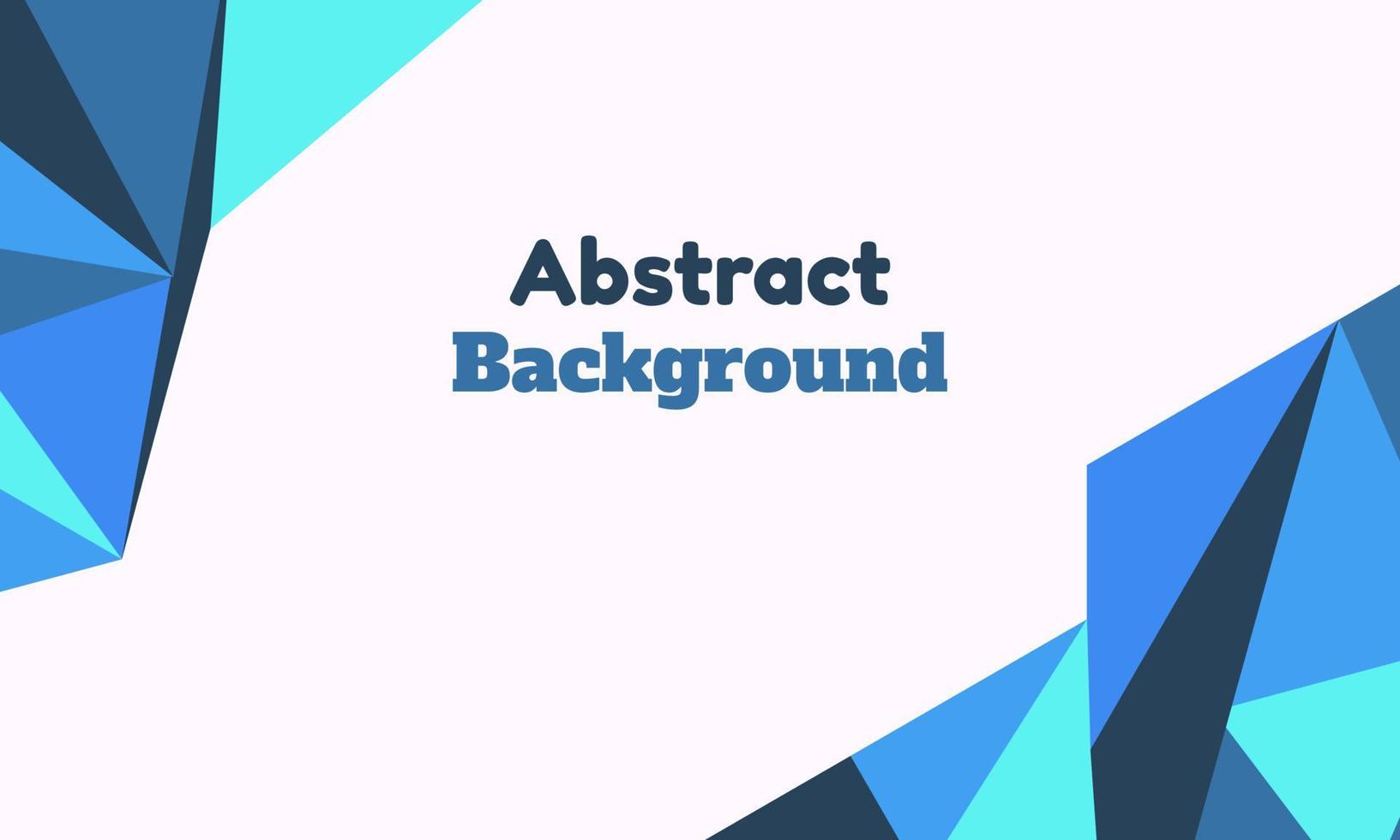 abstract blue geometric background vector