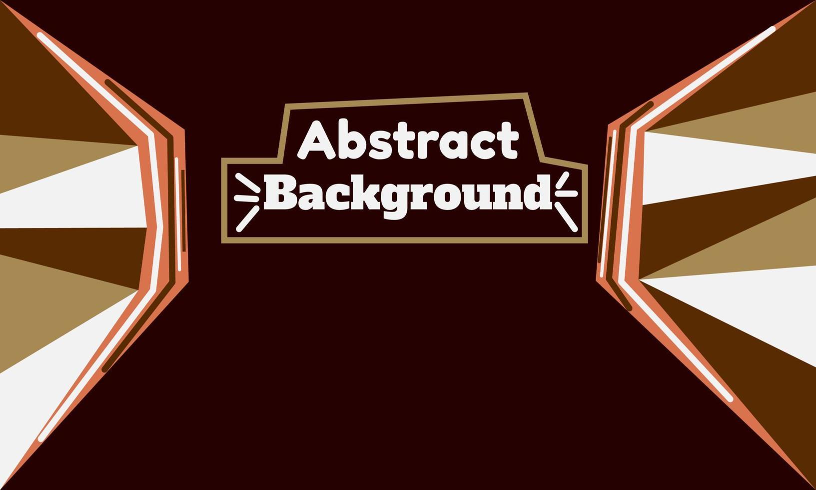 brown abstract geometric background vector