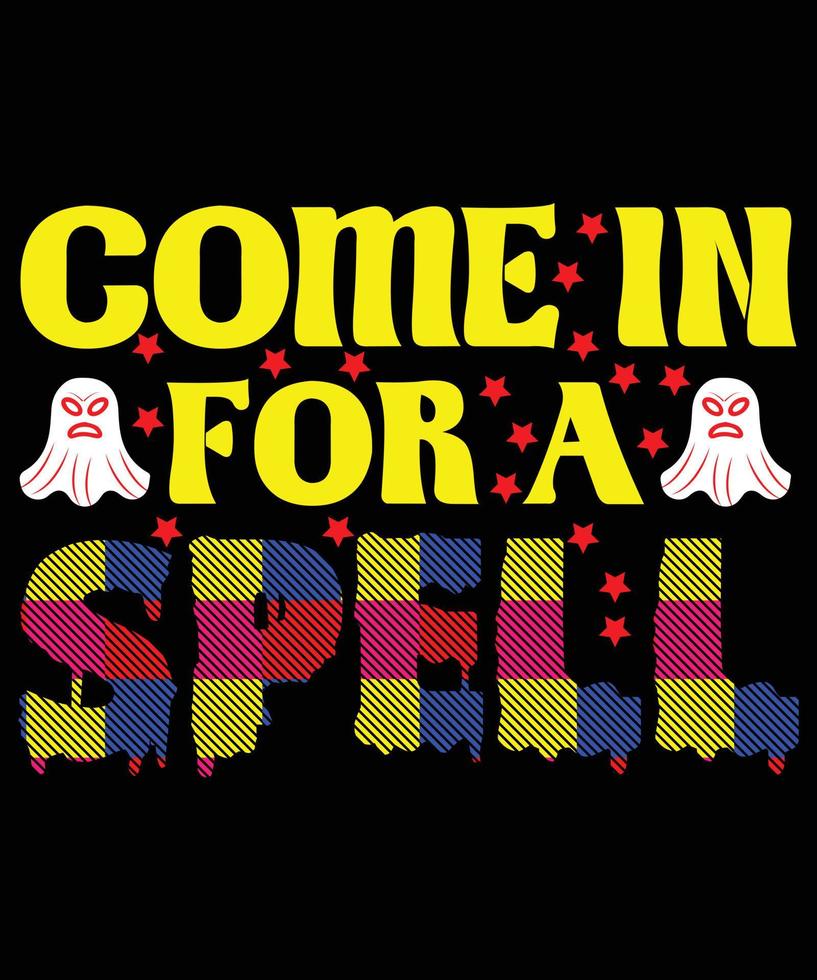 The Best Halloween Quotes T-Shirt Design. vector