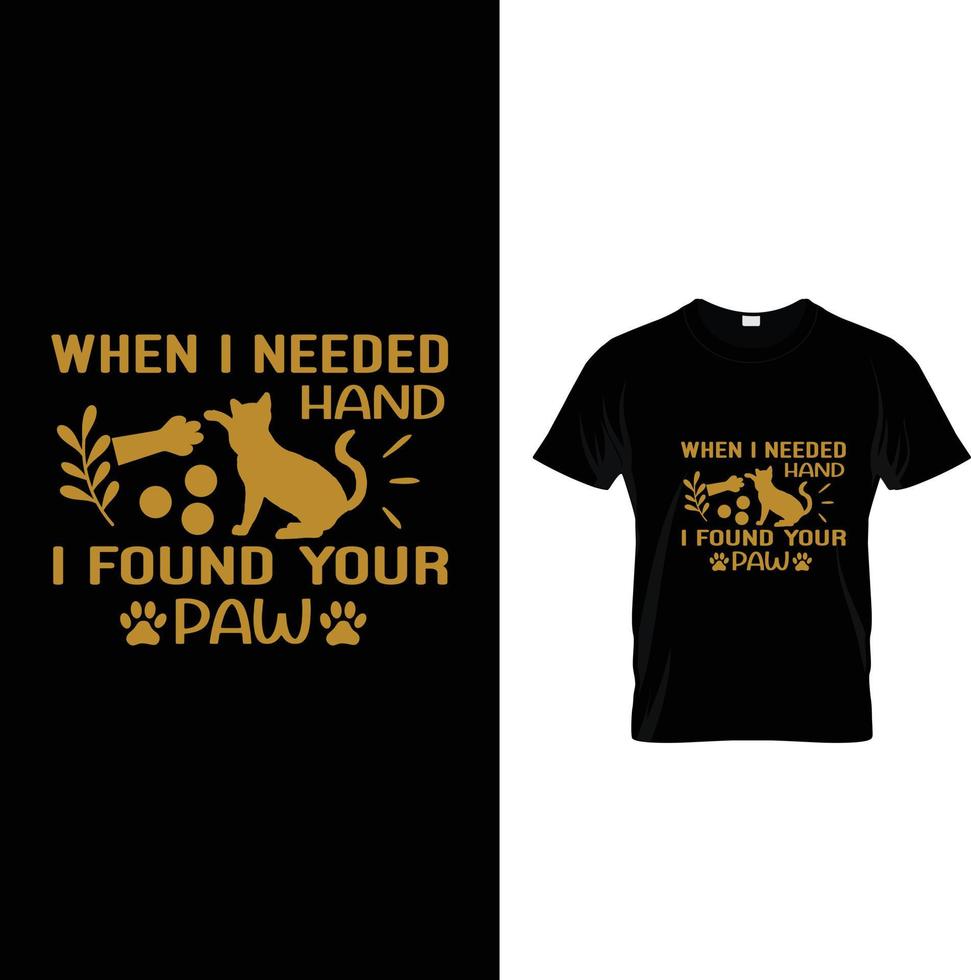 Best cat lover T-shirt design vector
