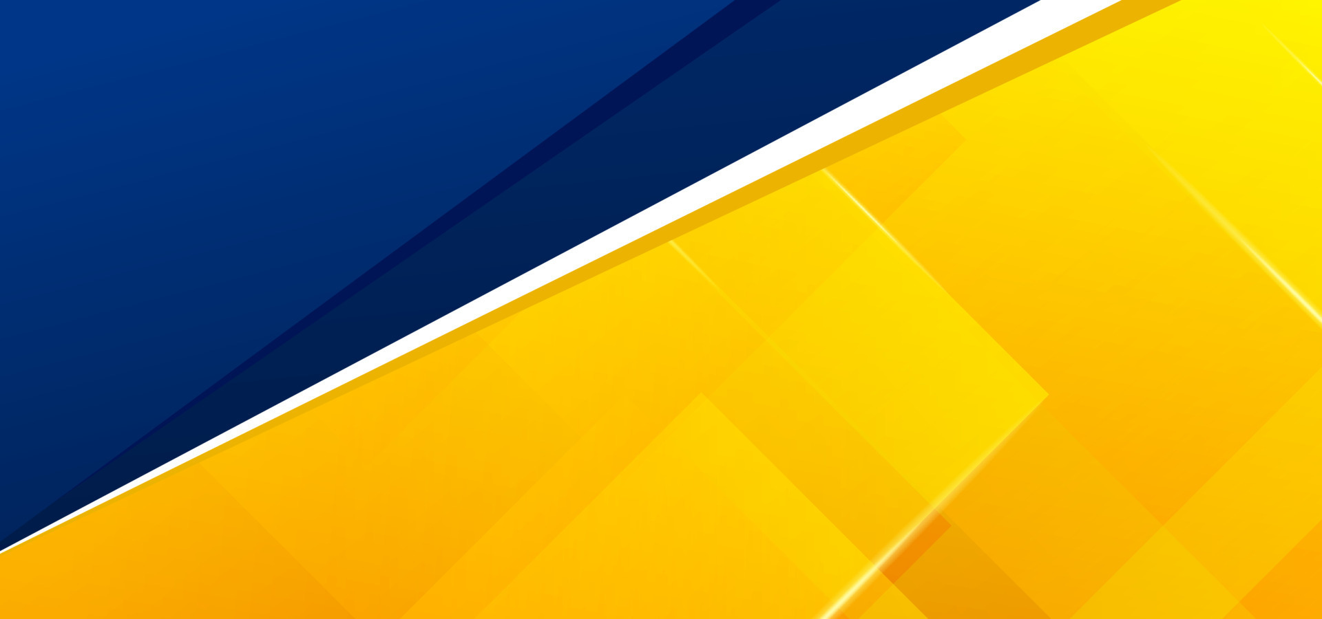 Abstract geometric banner with yellow and blue background 11772993