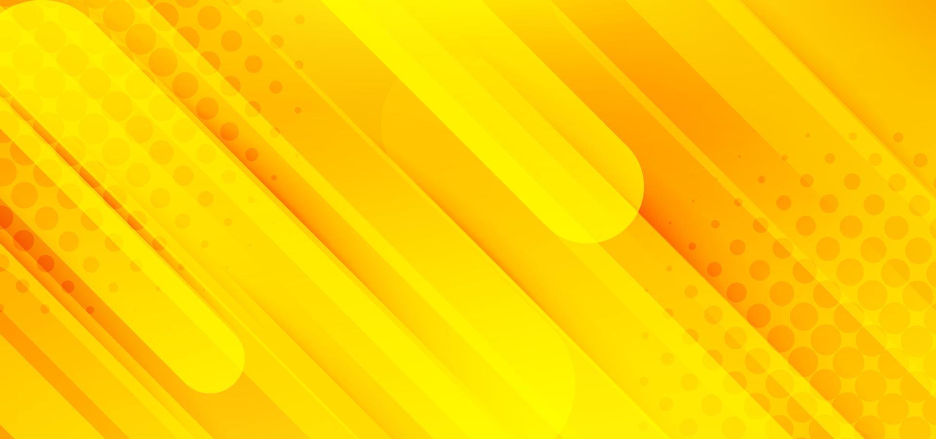 Abstract gradient yellow background vector