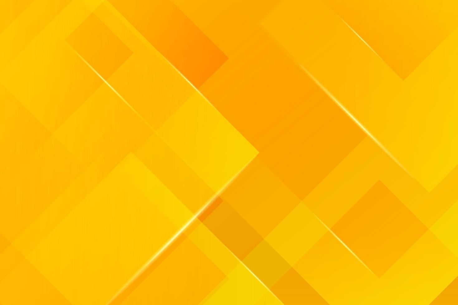 yellow abstract geometric background vector